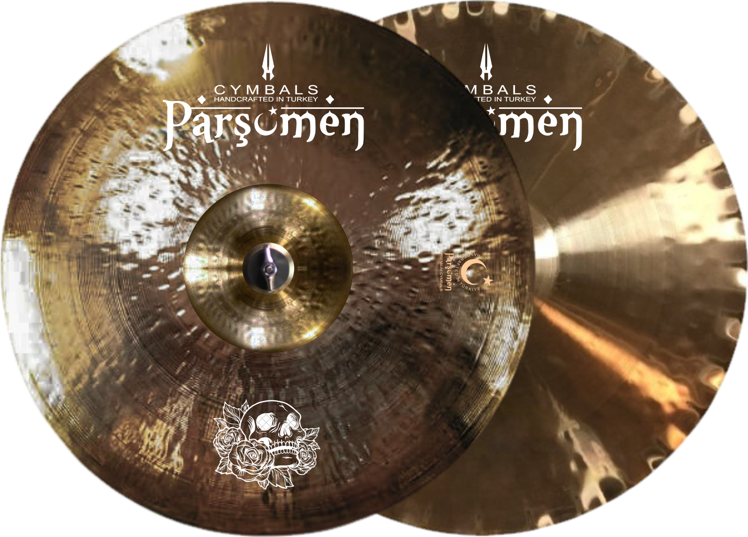 Skull & Roses Hi Hats